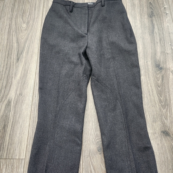 Prada Gray Wool Trouser Pants Slacks Straight Leg 38 - Picture 3 of 16